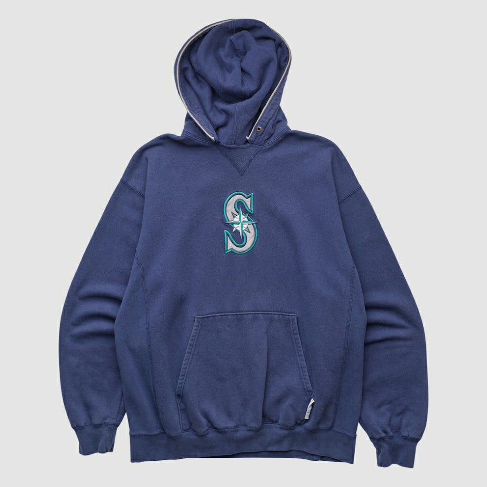 MLB Seattle Mariners Champion 2000s Hooded Pullover Sweatshirt