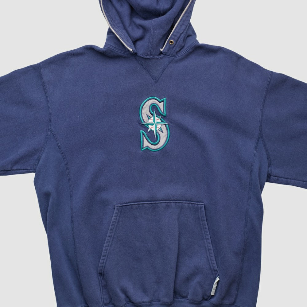 MLB Seattle Mariners Champion 2000s Hooded Pullover Sweatshirt