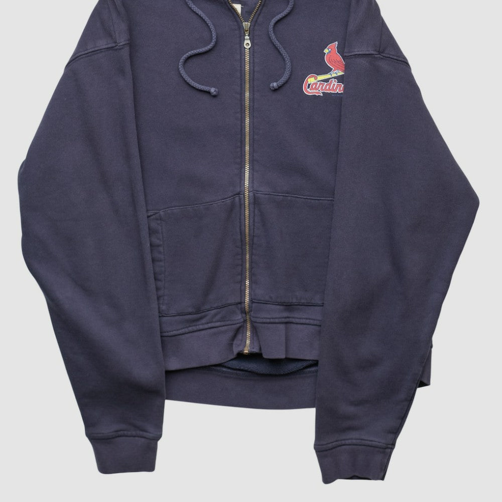 MLB St. Louis Cardinals Gear For Sports 2010s Hooded Full Zip Sweatshirt