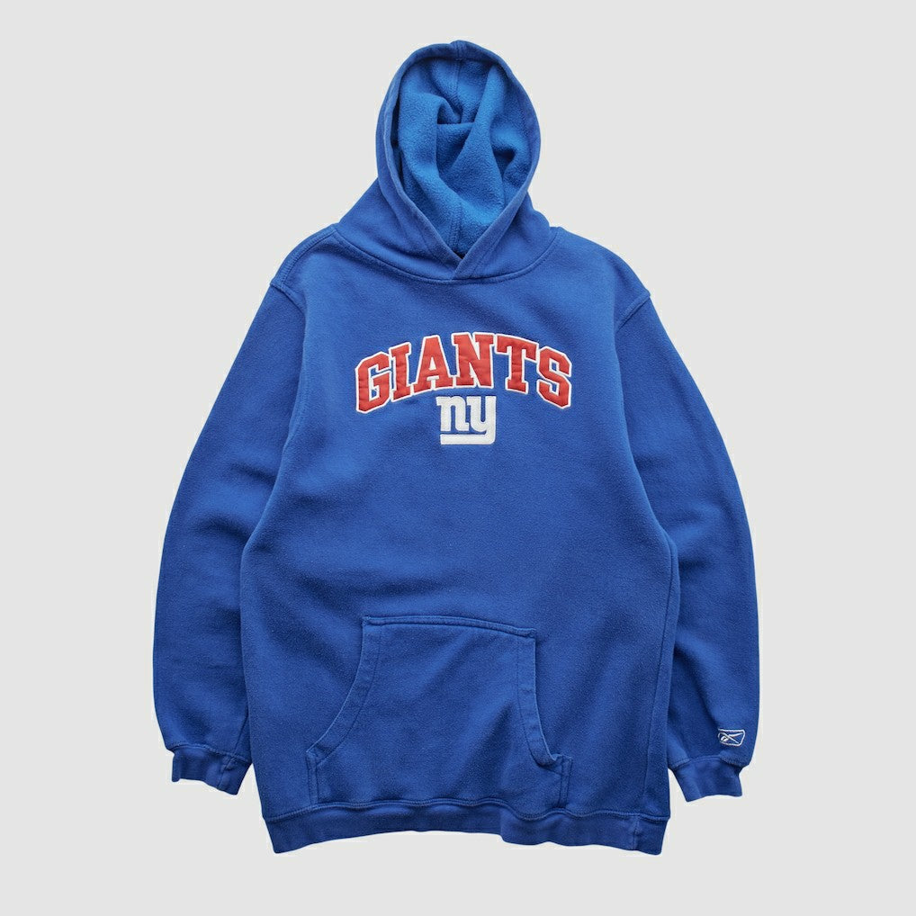 Reebok 2000s Hooded Pullover Sweatshirt - New York Giants