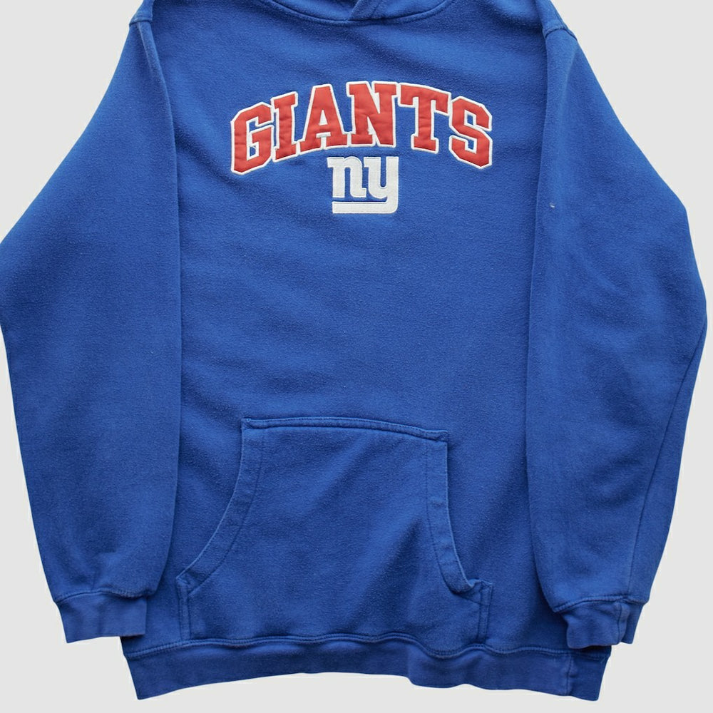 Reebok 2000s Hooded Pullover Sweatshirt - New York Giants