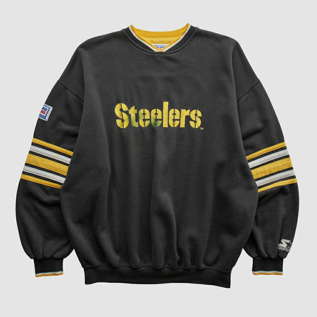 Starter 90s Pullover Sweatshirt - Pittsburgh Steelers
