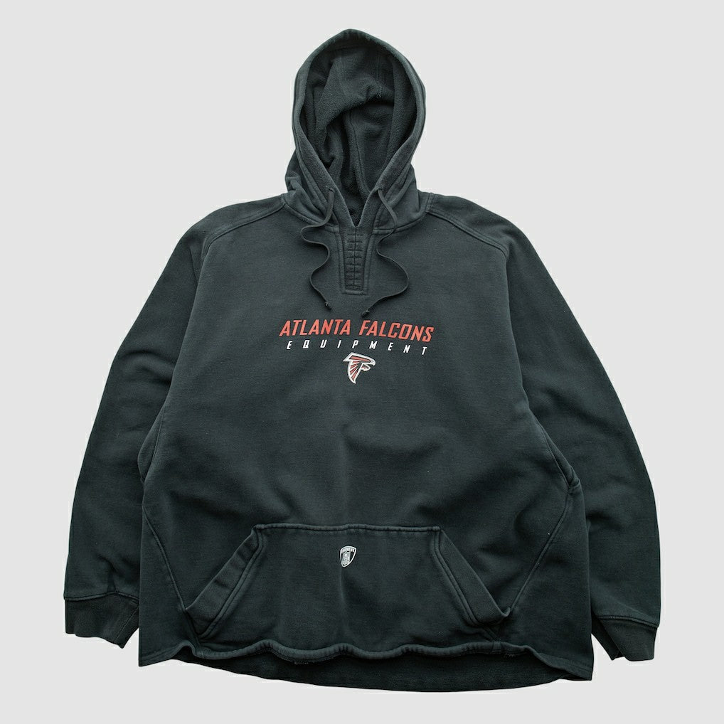 Reebok 2000s Hooded Pullover Sweatshirt - Atlanta Falcons