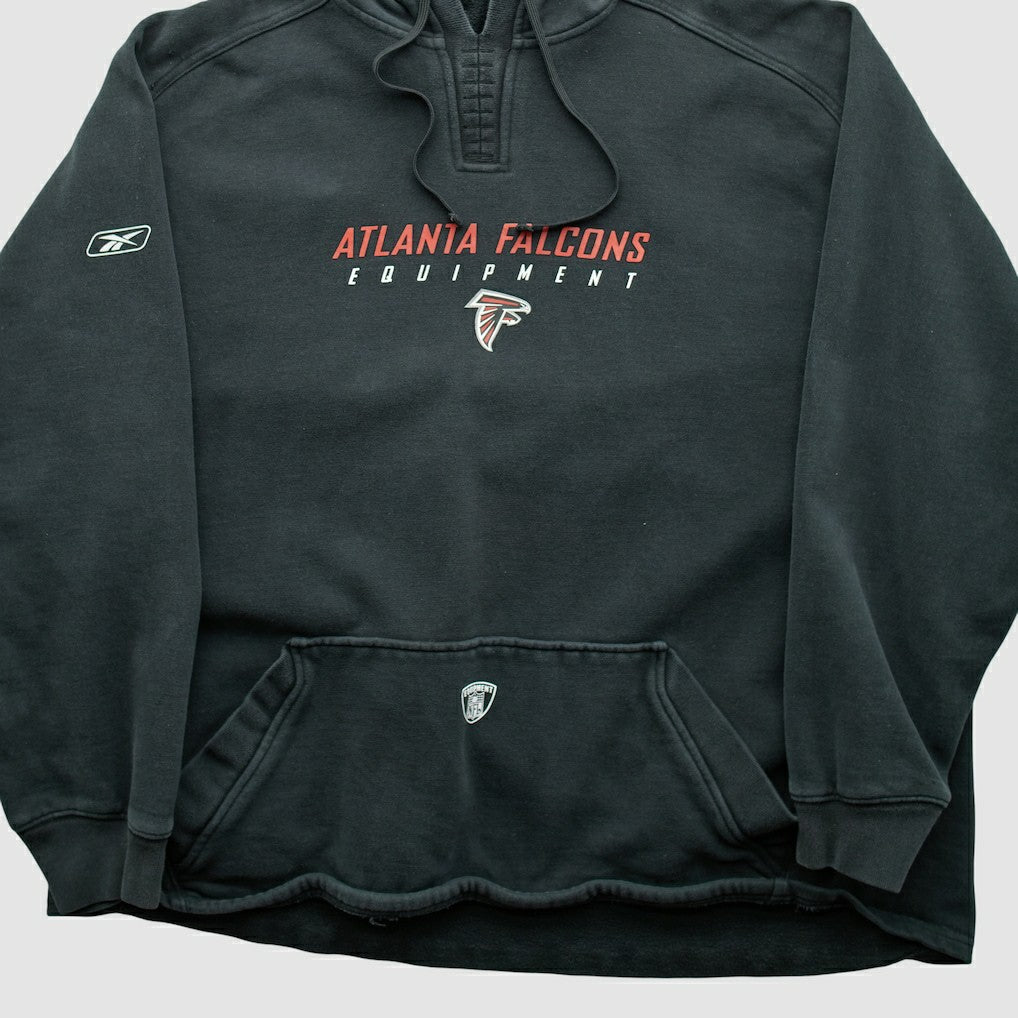Reebok 2000s Hooded Pullover Sweatshirt - Atlanta Falcons