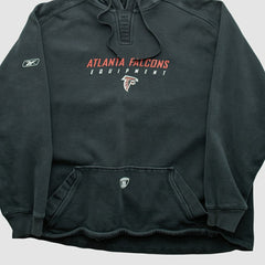 Reebok 2000s Hooded Pullover Sweatshirt - Atlanta Falcons