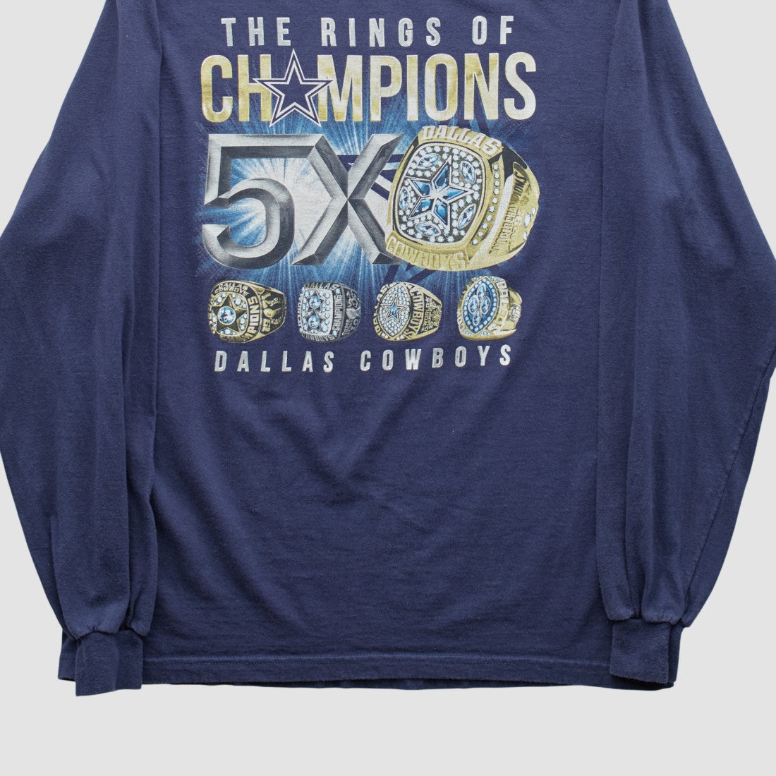 Cowboys Team Apparel 2000s Long Sleeve T-shirt - Dallas Cowboys