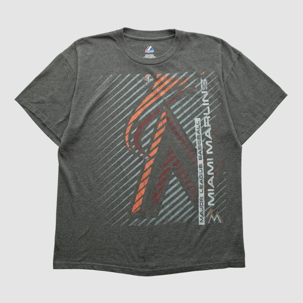 MLB Miami Marlins Majestic 2000s T-shirt