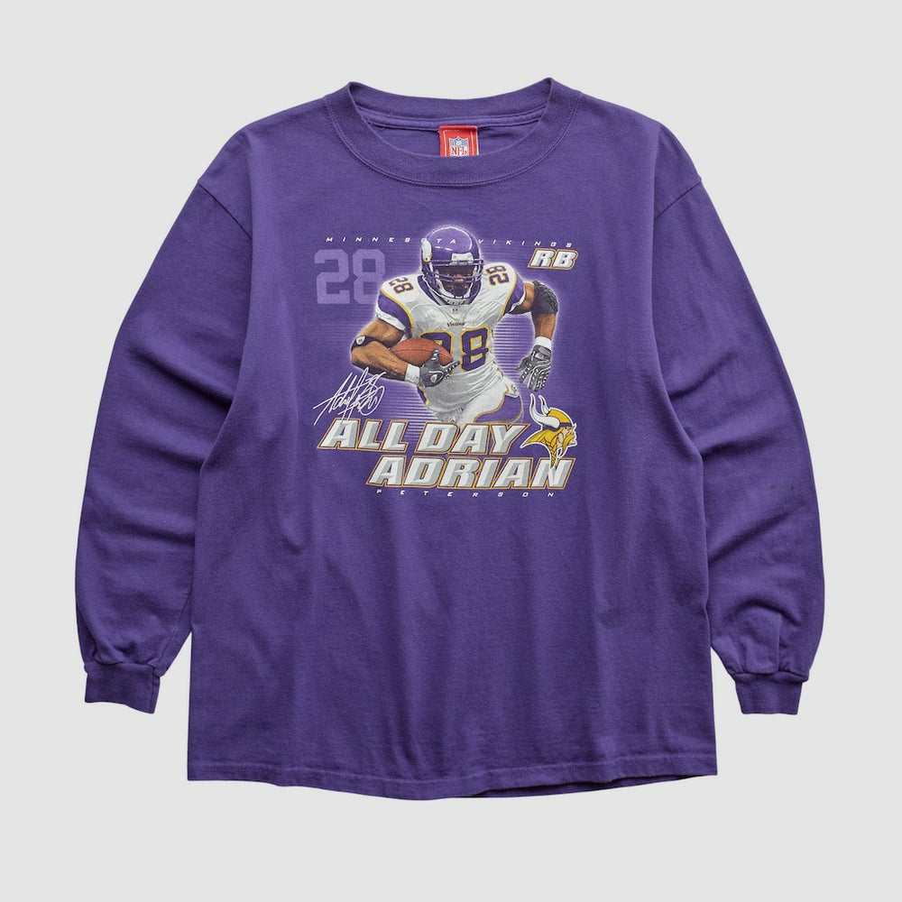 Adrian Peterson NFL 2000s Long Sleeve T-shirt - Minnesota Vikings