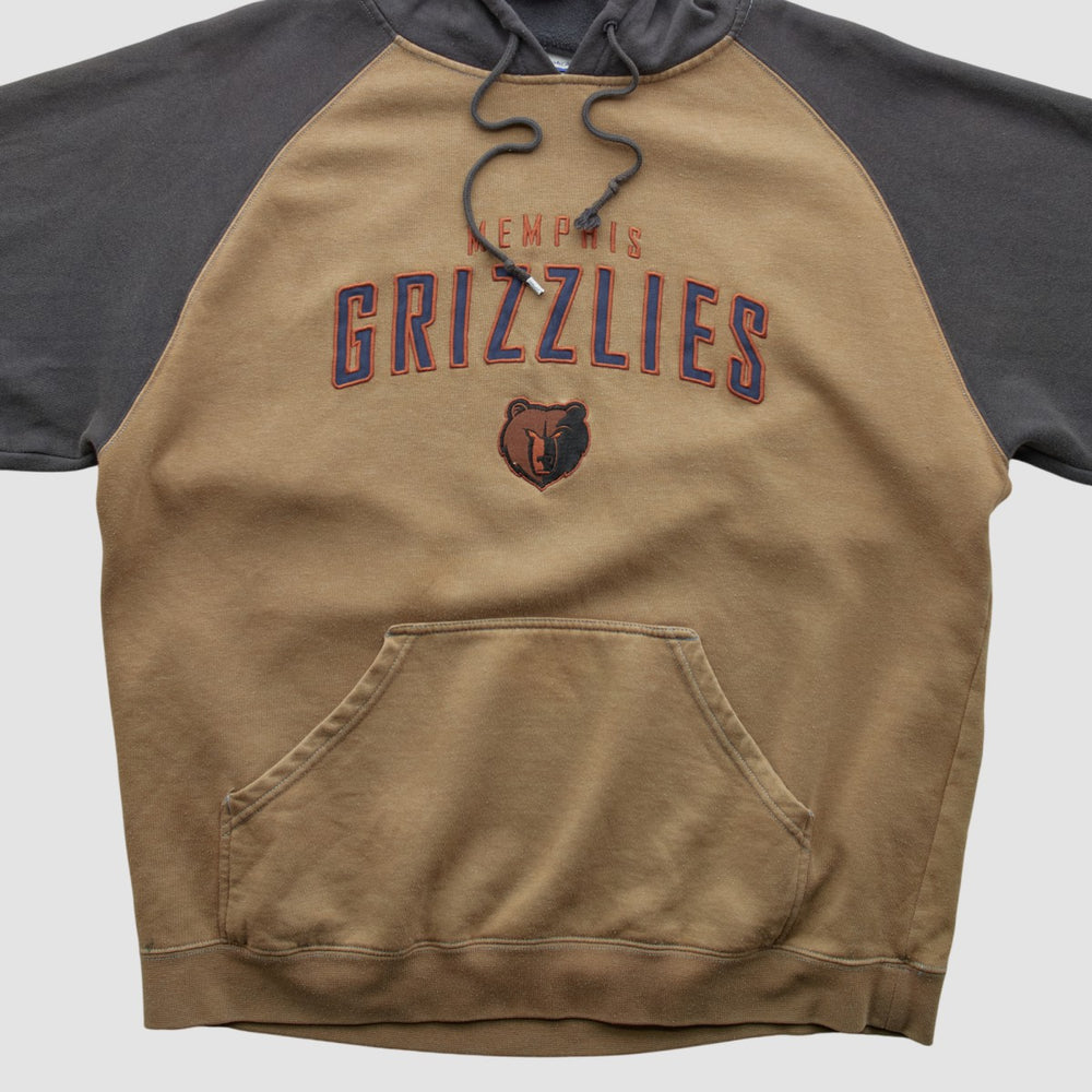 NBA Memphis Grizzlies Reebok 2000s Hooded Pullover Sweatshirt