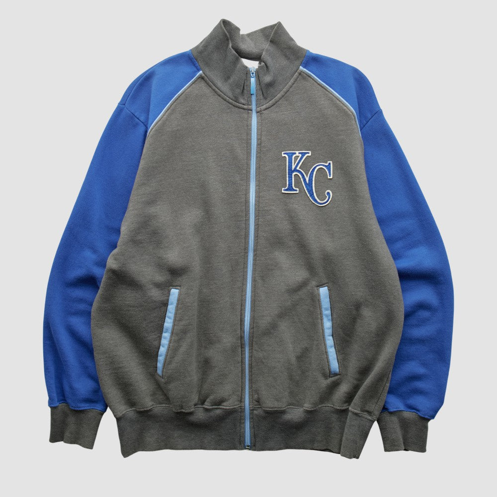 MLB Kansas City Royals Majestic 2000s Full Zip Sweatshirt