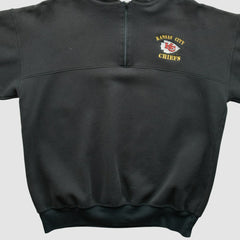 Dodger 90s Hooded 1/4 Zip Sweatshirt - Kansas City Chiefs