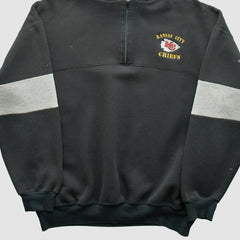 Dodger 90s Hooded 1/4 Zip Sweatshirt - Kansas City Chiefs
