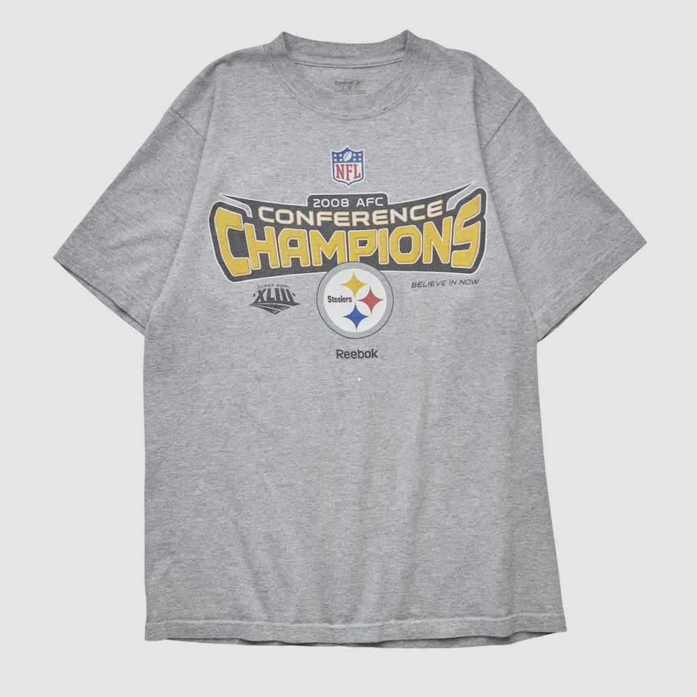 Conference Champions Reebok 2008 T-shirt - Pittsburgh Steelers