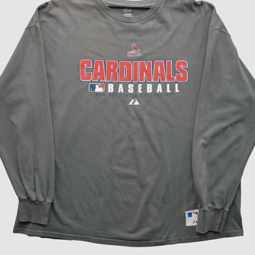 MLB St. Louis Cardinals Majestic 2000s Long Sleeve T-shirt
