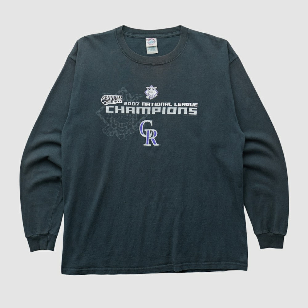 MLB Colorado Rockies Delta 2007 Long Sleeve T-shirt