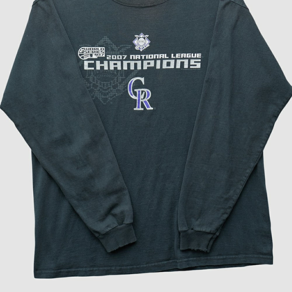 MLB Colorado Rockies Delta 2007 Long Sleeve T-shirt