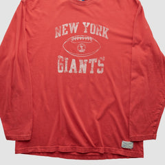 Reebok 2000s Long Sleeve T-shirt - New York Giants