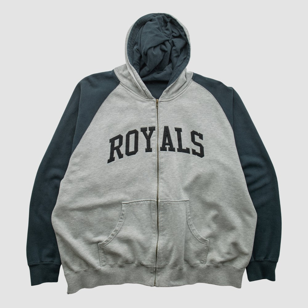 MLB Kansas City Royals 2000s Hooded Full Zip Sweatshirt