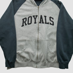 MLB Kansas City Royals 2000s Hooded Full Zip Sweatshirt