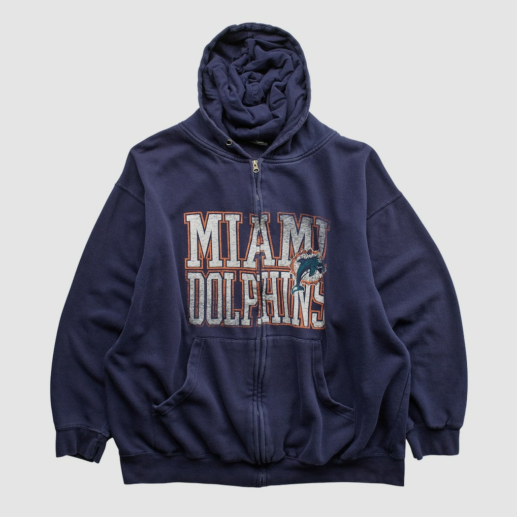 NFL 2010s Hooded Full Zip Sweatshirt - Miami Dolphins