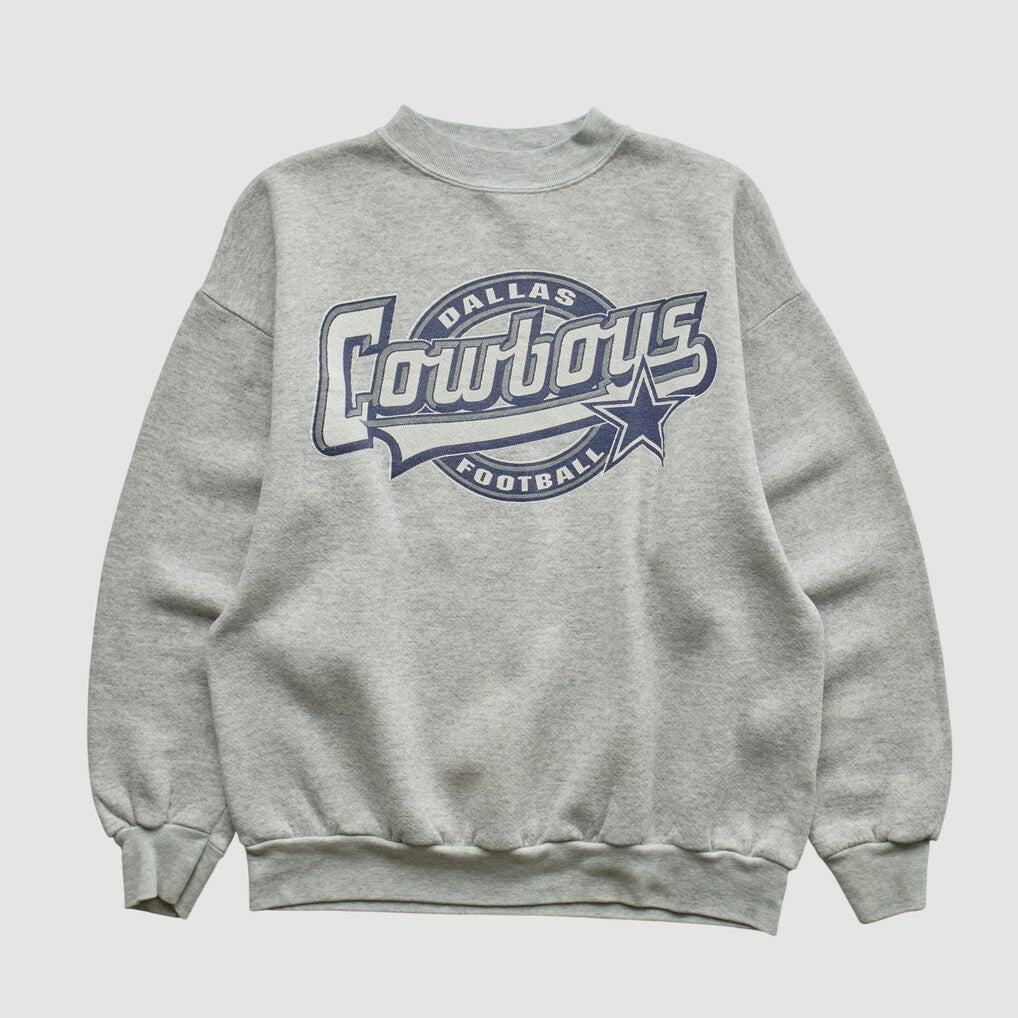 Logo 7 90s Pullover Sweatshirt - Dallas Cowboys