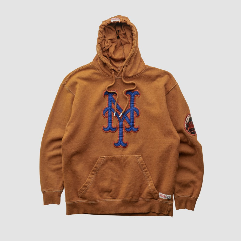 MLB New York Mets Stitches 2000s Hooded Pullover Sweatshirt