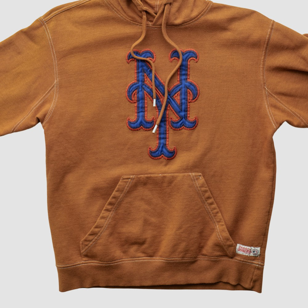 MLB New York Mets Stitches 2000s Hooded Pullover Sweatshirt
