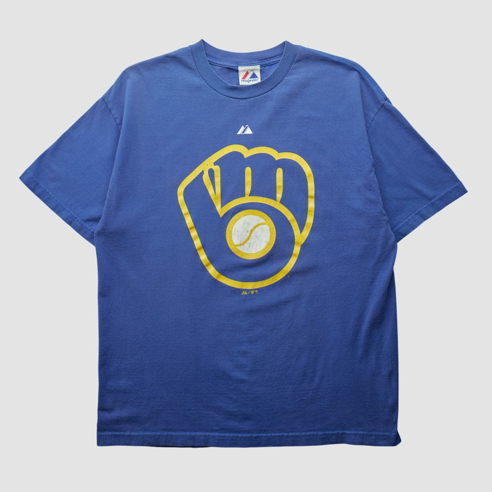 MLB Milwaukee Brewers Majestic 2000s T-shirt