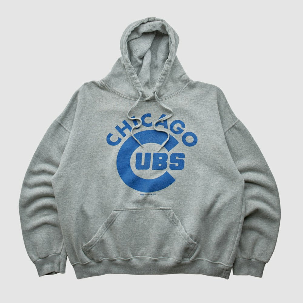 MLB Chicago Cubs Stitches 2000s Hooded Pullover Sweatshirt