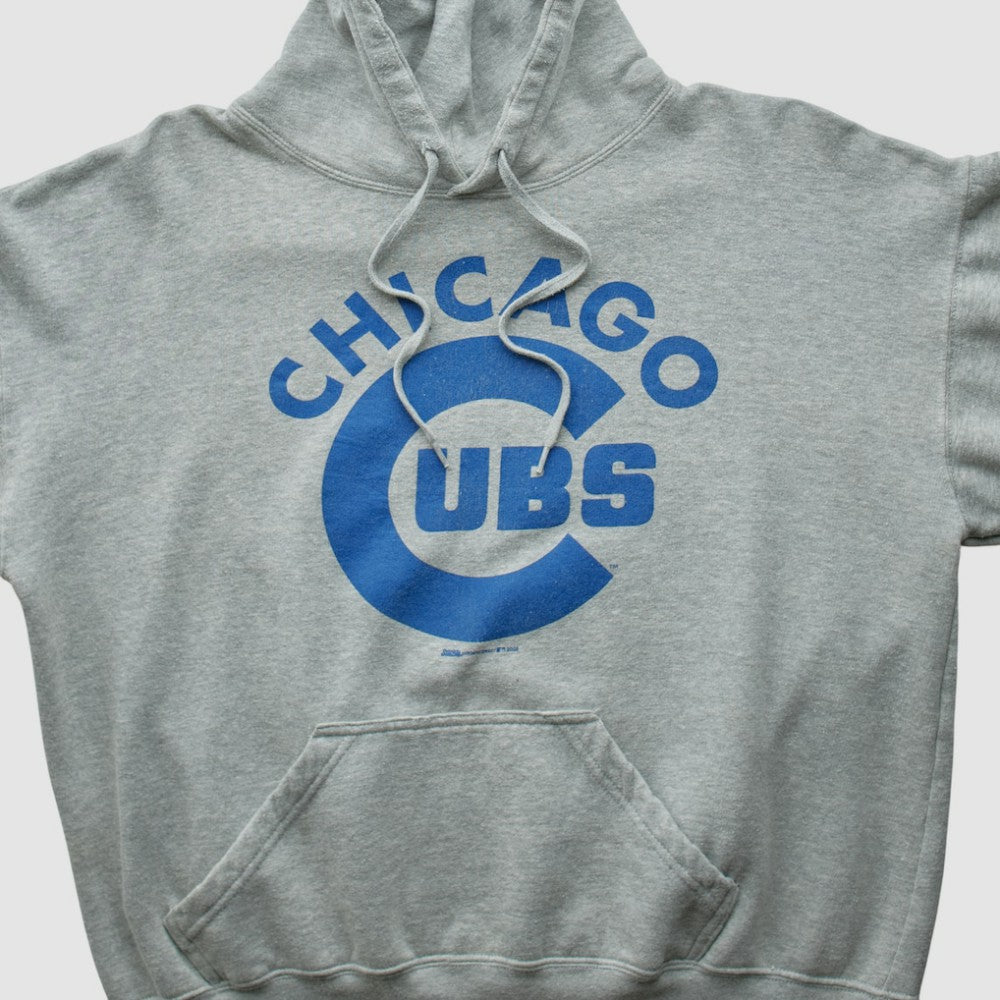 MLB Chicago Cubs Stitches 2000s Hooded Pullover Sweatshirt