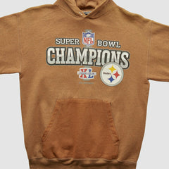 Super Bowl XL Reebok 2006 Hooded Pullover Sweatshirt - Pittsburgh Steelers