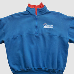 Dodger 90s 1/4 Zip Sweatshirt - New England Patriots