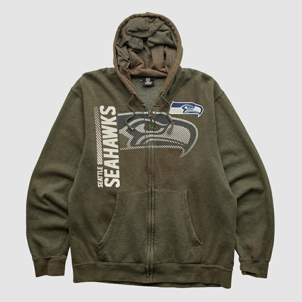 NFL 2010s Hooded Full Zip Sweatshirt - Seattle Seahawks