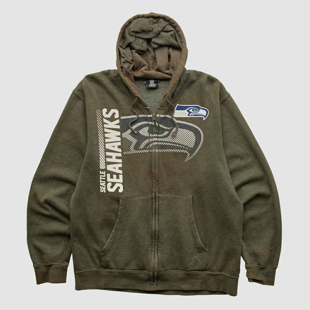 NFL 2010s Hooded Full Zip Sweatshirt - Seattle Seahawks