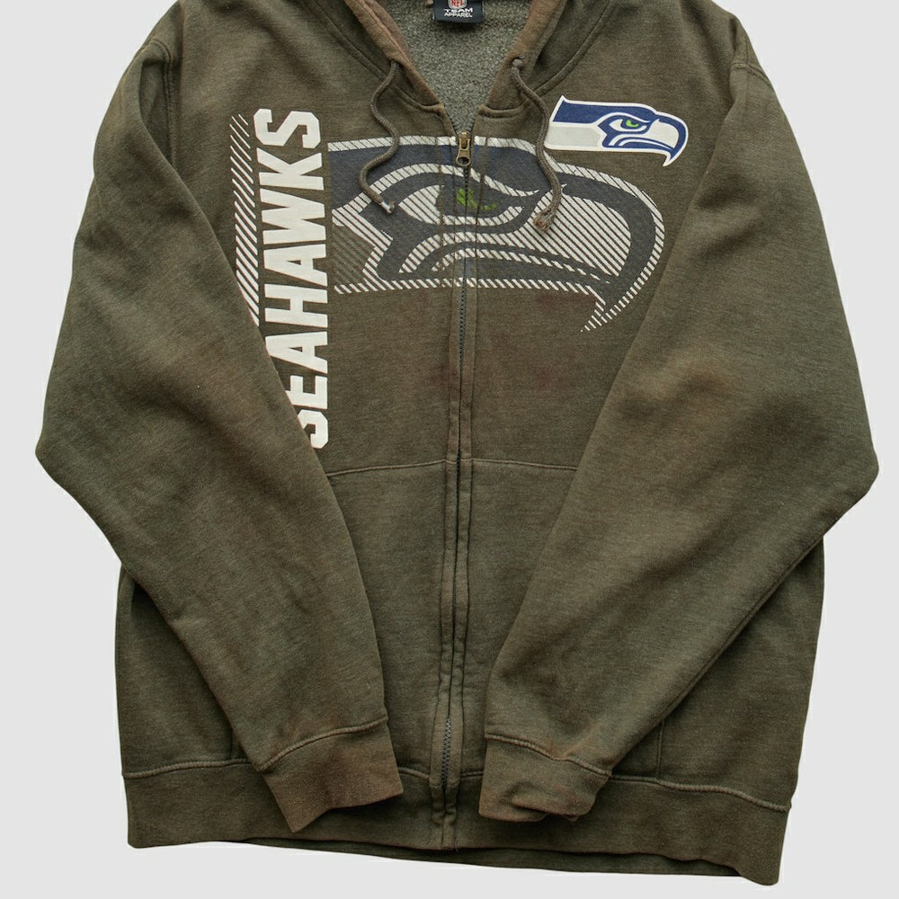 NFL 2010s Hooded Full Zip Sweatshirt - Seattle Seahawks