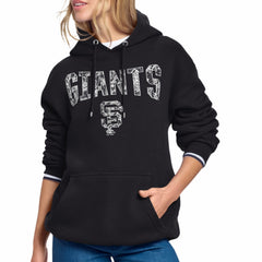 MLB San Francisco Giants Starter Women's Lace Team Lockup Fleece Hoodie