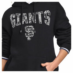 MLB San Francisco Giants Starter Women's Lace Team Lockup Fleece Hoodie