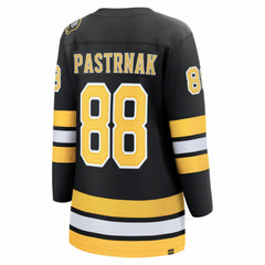 NHL Black David Pastrnak Boston Bruins Fanatics Women's Home Breakaway Jersey
