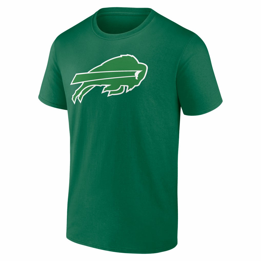 Josh Allen  St. Patrick's Day Icon Name & Number T-Shirt - Buffalo Bills