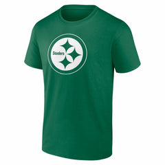 T.J. Watt  St. Patrick's Day Icon Name & Number T-Shirt - Pittsburgh Steelers