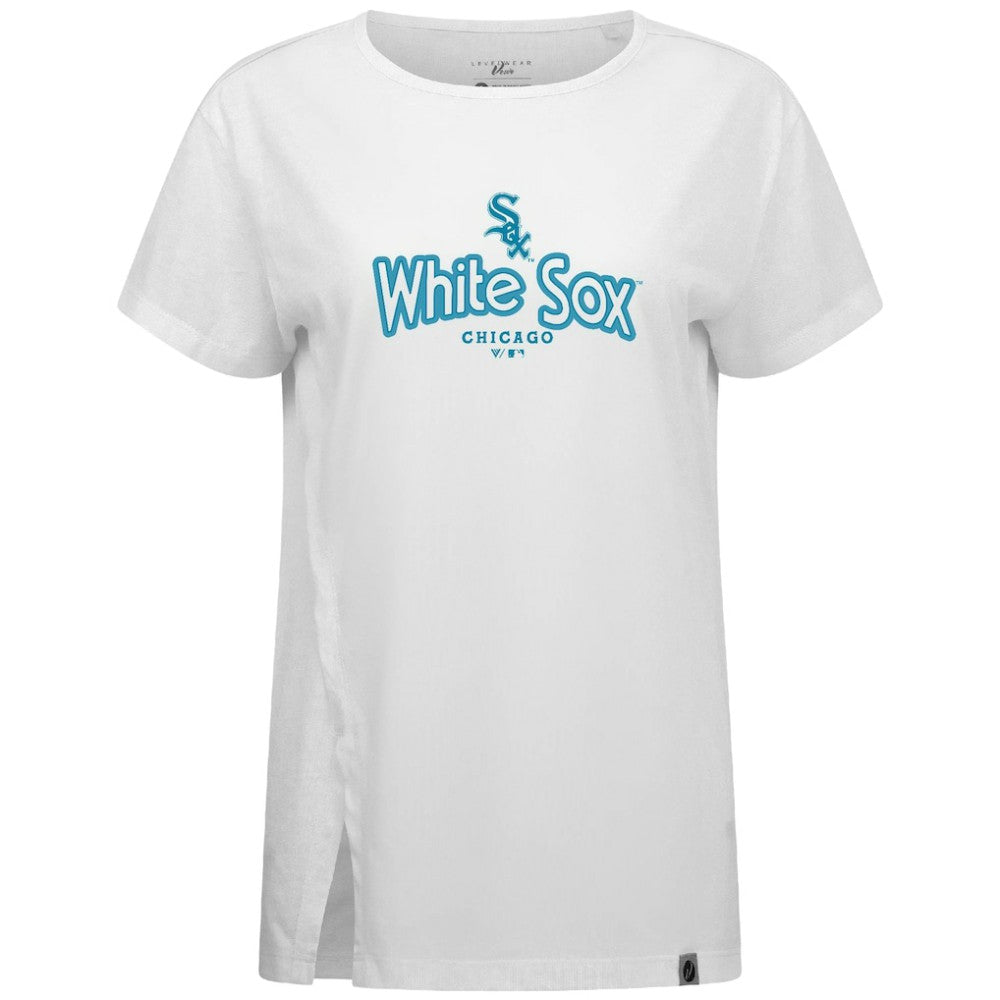 MLB Chicago White Sox Levelwear Women's Blue Haven Influx Cornerstone T-Shirt