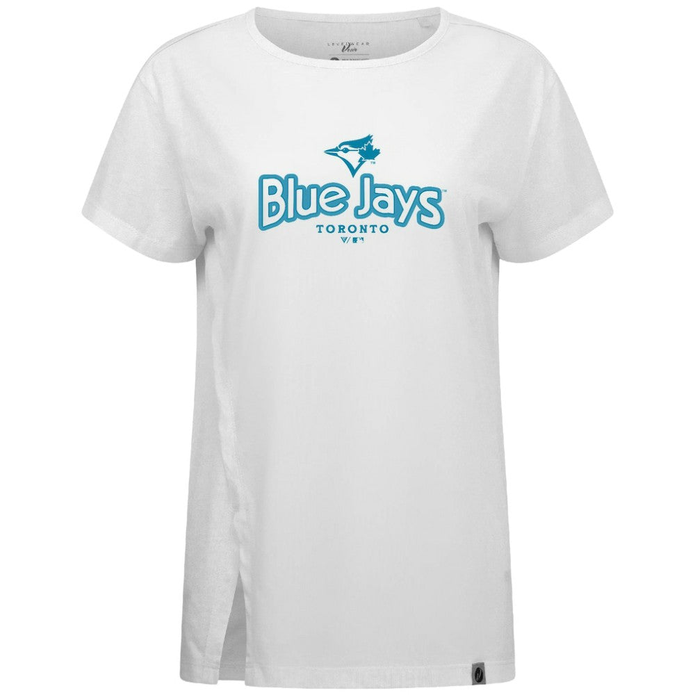 MLB Toronto Blue Jays Levelwear Women's Blue Haven Influx Cornerstone T-Shirt