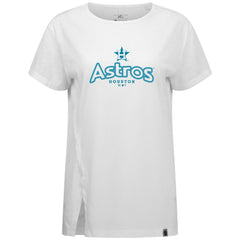 MLB Houston Astros Levelwear Women's Blue Haven Influx Cornerstone T-Shirt