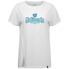MLB Washington Nationals Levelwear Women's Blue Haven Influx Cornerstone T-Shirt