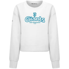 MLB San Francisco Giants Levelwear Women's Judd Cornerstone Cropped Sweatshirt