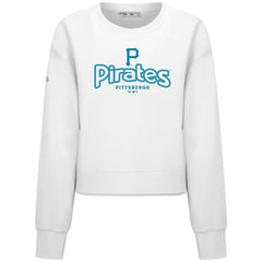 MLB Pittsburgh Pirates Levelwear Women's Judd Cornerstone Cropped Sweatshirt