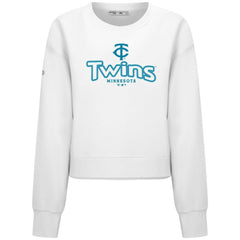MLB Minnesota Twins Levelwear Women's Judd Cornerstone Cropped Sweatshirt