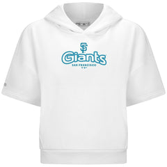 MLB San Francisco Giants Levelwear Women's Amber Short Sleeve Cornerstone Hoodie