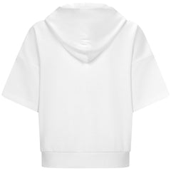 MLB Cleveland Guardians Levelwear Women's Amber Short Sleeve Cornerstone Hoodie