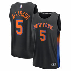 NBA Jose Alvarado New York Knicks Fast Break Replica Jersey